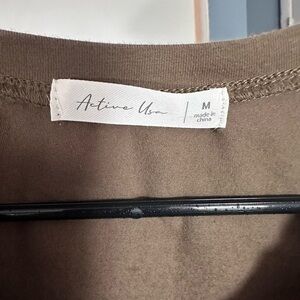 Active USA Green Casual Top